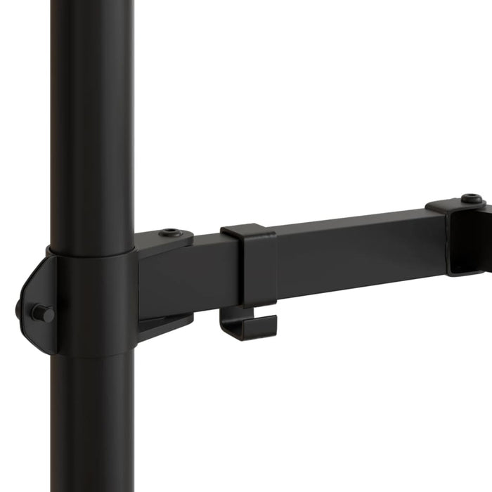 Suport de perete pentru monitor VESA 75/100 mm, negru, oțel - WALTI WALTI