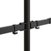 Suport de perete pentru monitor dublu VESA 75/100 mm negru oțel - WALTI WALTI