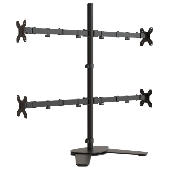 Suport de perete pentru monitor VESA 75/100 mm, negru, oțel - WALTI WALTI