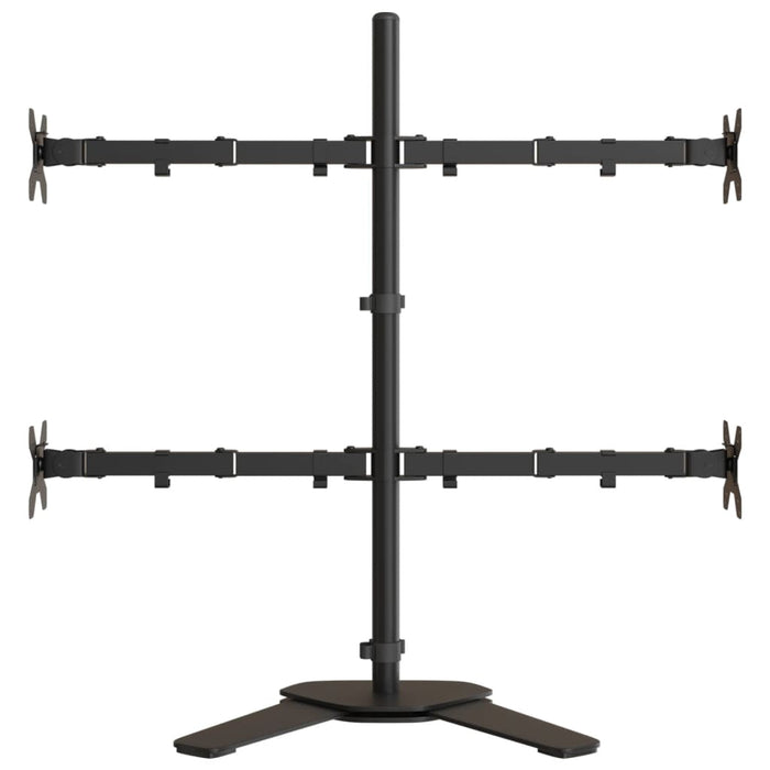 Suport de perete pentru monitor VESA 75/100 mm, negru, oțel - WALTI WALTI