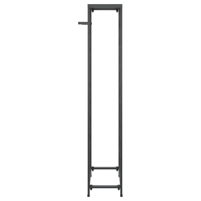 Suport sticle vin 27 de sticle, negru 34x18x100 cm fier forjat - WALTI WALTI