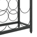 Suport sticle vin 27 de sticle, negru 34x18x100 cm fier forjat - WALTI WALTI