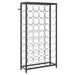Suport sticle vin, 45 de sticle negru 54x18x100 cm fier forjat - WALTI WALTI