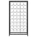 Suport sticle vin, 45 de sticle negru 54x18x100 cm fier forjat - WALTI WALTI