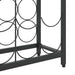 Suport sticle vin, 45 de sticle negru 54x18x100 cm fier forjat - WALTI WALTI