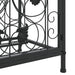 Suport sticle vin 41 de sticle, negru 45x36x120 cm fier forjat - WALTI WALTI