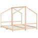 Cadru pat pentru copii, 2x(90x200) cm, lemn masiv de pin - WALTI WALTI