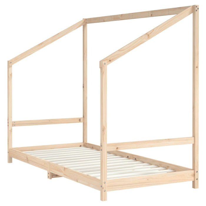 Cadru pat pentru copii, 2x(90x190) cm, lemn masiv de pin - WALTI WALTI
