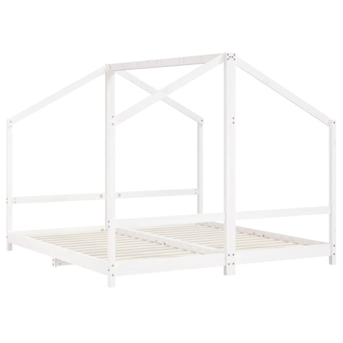 Cadru de pat pentru copii, 2x(90x190) cm, lemn masiv de pin - WALTI WALTI