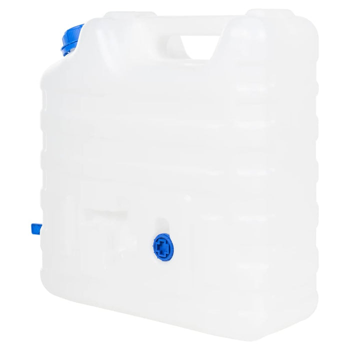 Recipient de apă cu robinet, transparent, 15 L, plastic WALTI