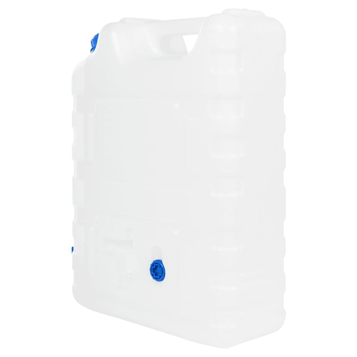 Recipient de apă cu robinet, transparent, 20 L, plastic WALTI
