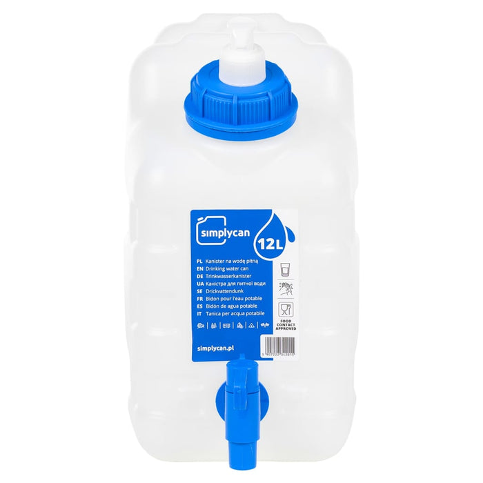 Recipient de apă cu robinet și dozator de săpun, 10 L, plastic WALTI