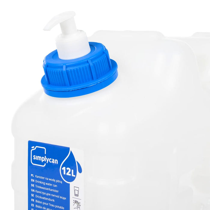 Recipient de apă cu robinet și dozator de săpun, 10 L, plastic WALTI