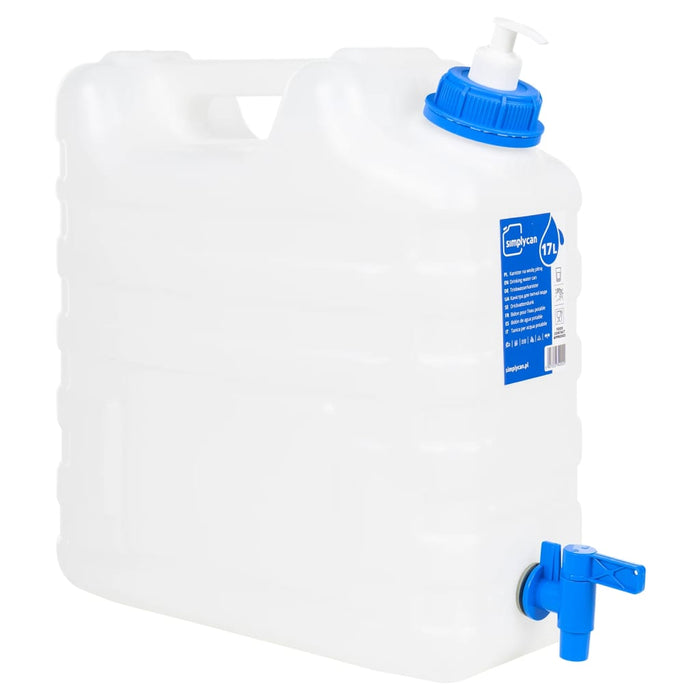 Recipient de apă cu robinet și dozator de săpun, 15 L, plastic WALTI