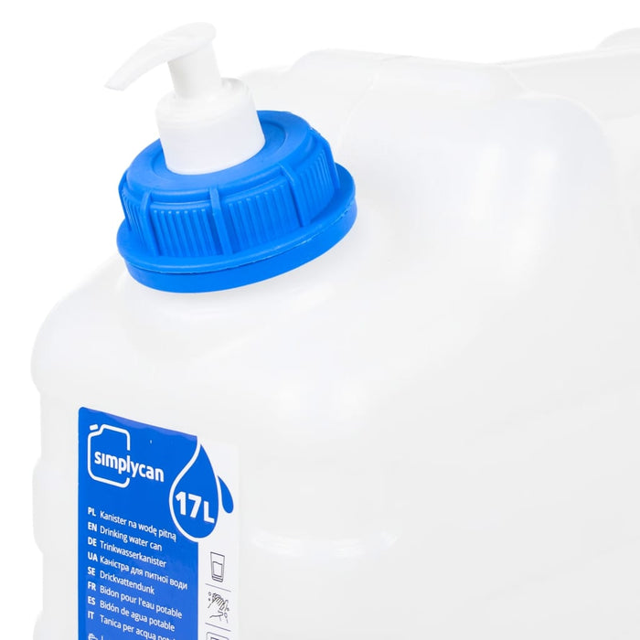 Recipient de apă cu robinet și dozator de săpun, 15 L, plastic WALTI