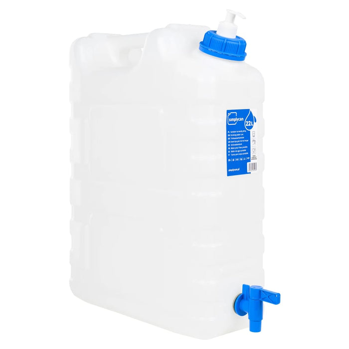 Recipient de apă cu robinet și dozator de săpun, 20 L, plastic WALTI