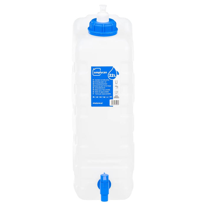Recipient de apă cu robinet și dozator de săpun, 20 L, plastic WALTI