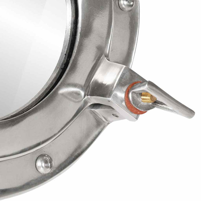 Oglindă hublou de perete, Ø23 cm,-aluminiu și sticlă - WALTI WALTI