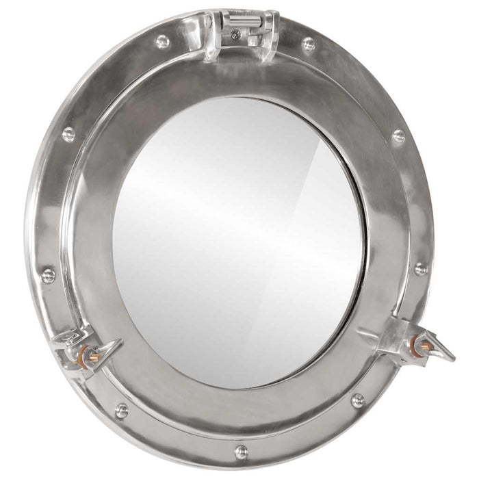 Oglindă hublou de perete Ø38cm-aluminiu și sticlă - WALTI WALTI