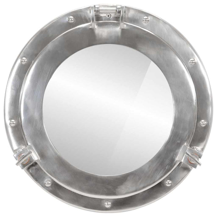 Oglindă hublou de perete Ø38cm-aluminiu și sticlă - WALTI WALTI