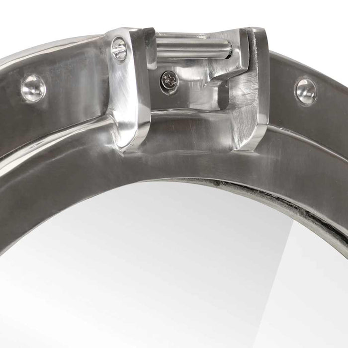 Oglindă hublou de perete Ø38cm-aluminiu și sticlă - WALTI WALTI