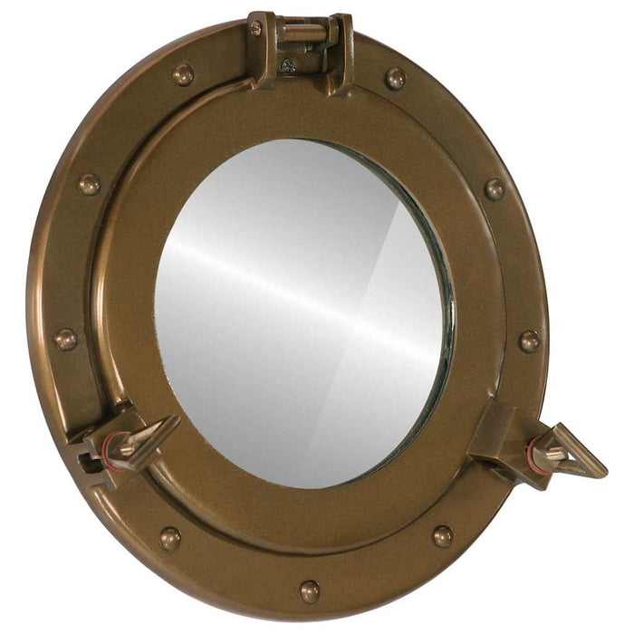 Oglindă hublou de perete Ø30 cm-aluminiu și sticlă - WALTI WALTI
