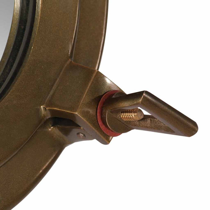 Oglindă hublou de perete Ø30 cm-aluminiu și sticlă - WALTI WALTI