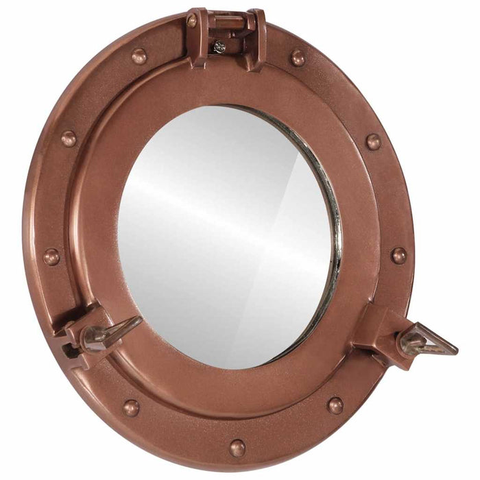 Oglindă hublou de perete Ø30 cm-aluminiu și sticlă - WALTI WALTI