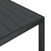 Set mobilier pentru grădină, 7 piese, negru, aluminiu - WALTI WALTI