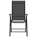 Set mobilier pentru grădină, 7 piese, negru, aluminiu - WALTI WALTI