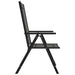 Set mobilier pentru grădină, 7 piese, negru, aluminiu - WALTI WALTI
