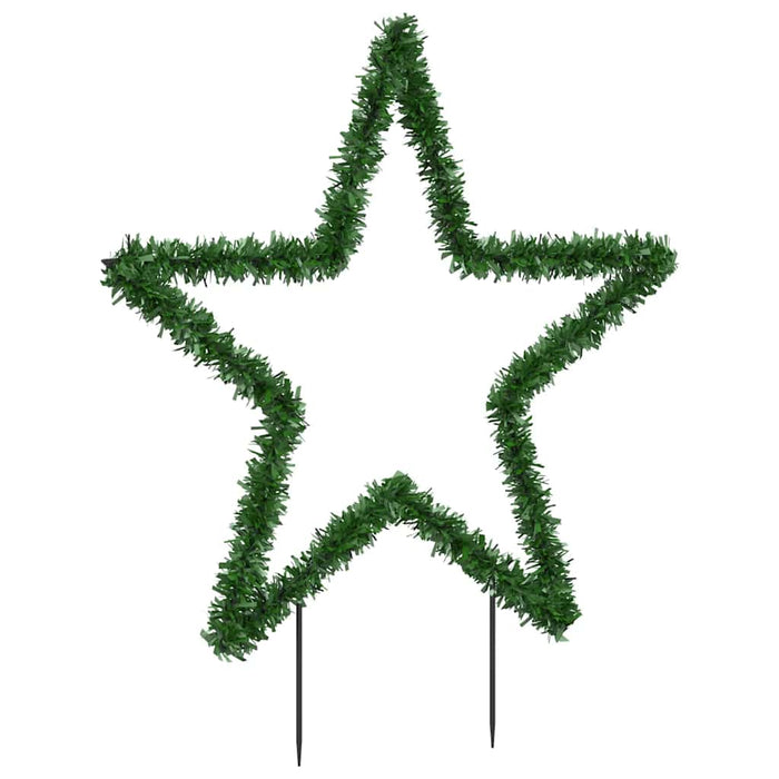 Decorațiune stea cu lumini de Crăciun cu țăruși, 80 LED, 60 cm - WALTI WALTI