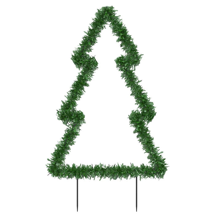 Decorațiune brad cu lumini de Crăciun cu țăruși, 80 LED, 60 cm - WALTI WALTI