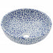 Lavoar de blat, alb și albastru, rotund, Φ41x14 cm, ceramică - WALTI WALTI
