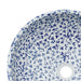 Lavoar de blat, alb și albastru, rotund, Φ41x14 cm, ceramică - WALTI WALTI
