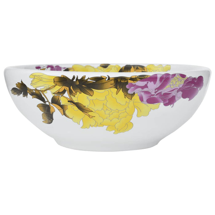 Lavoar de blat, multicolor, rotund, Φ41x14 cm, ceramică - WALTI WALTI
