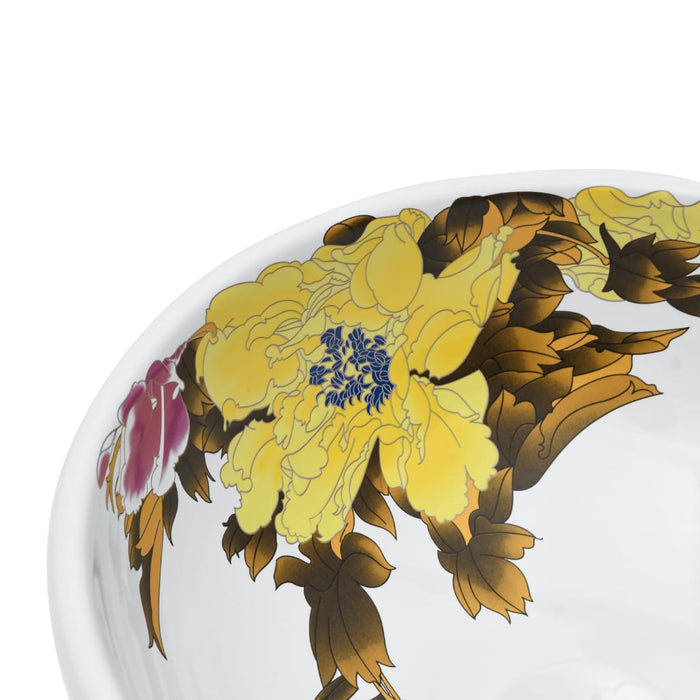 Lavoar de blat, multicolor, rotund, Φ41x14 cm, ceramică - WALTI WALTI