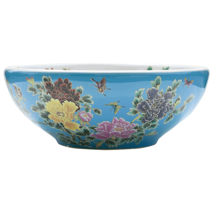 Lavoar de blat, multicolor, rotund, Φ41x14 cm, ceramică - WALTI WALTI