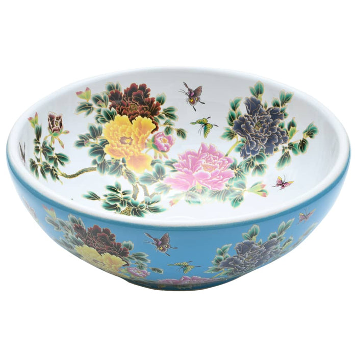 Lavoar de blat, multicolor, rotund, Φ41x14 cm, ceramică - WALTI WALTI