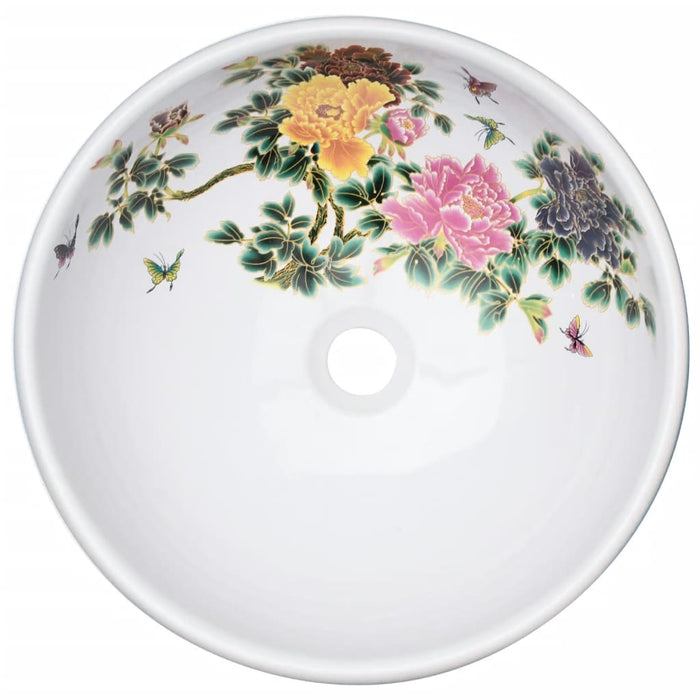 Lavoar de blat, multicolor, rotund, Φ41x14 cm, ceramică - WALTI WALTI