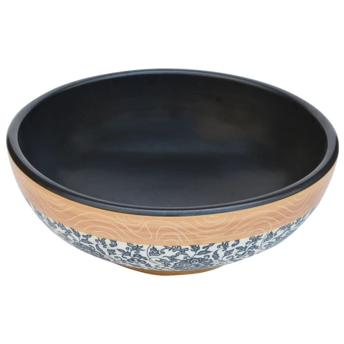 Lavoar de blat, multicolor, rotund, Φ41x14 cm, ceramică - WALTI WALTI
