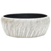 Lavoar de blat, negru și gri, rotund, Φ41x14 cm, ceramică - WALTI WALTI
