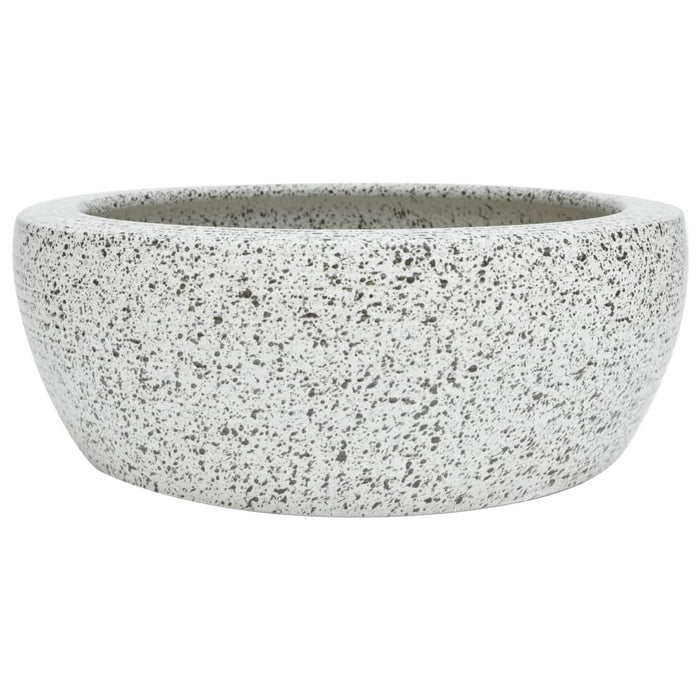 Lavoar de blat, gri, rotund, Φ41x14 cm, ceramică - WALTI WALTI