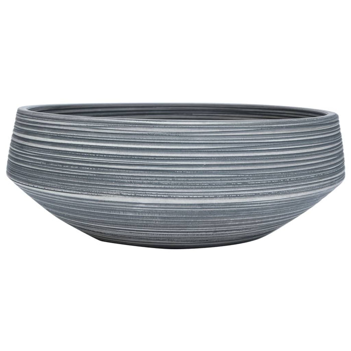 Lavoar de blat, gri, rotund, Φ41x14 cm, ceramică - WALTI WALTI