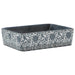 Lavoar de blat negru/albastru 46x35,5x13 cm ceramică dreptunghi - WALTI WALTI