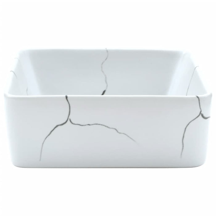 Lavoar de blat, alb, 46x35,5x13 cm, ceramică, dreptunghi - WALTI WALTI