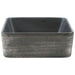 Lavoar de blat negru/maro 46x35,5x13 cm, ceramică, dreptunghi - WALTI WALTI
