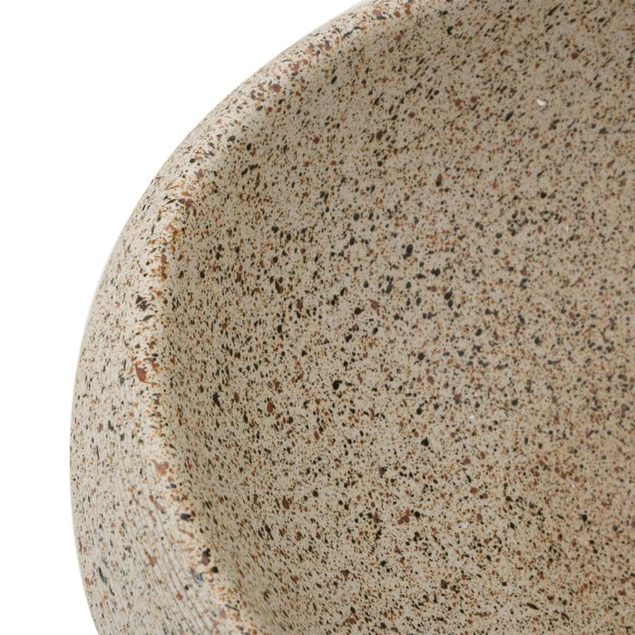 Lavoar de blat, nisipiu, 59x40x15 cm, ceramică, oval - WALTI WALTI