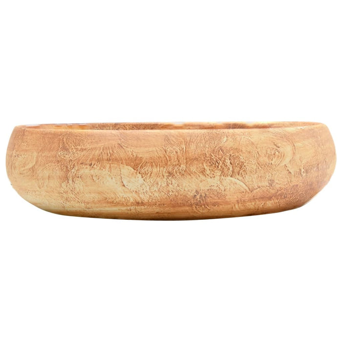 Lavoar de blat, maro, 59x40x15 cm, ceramică, oval - WALTI WALTI