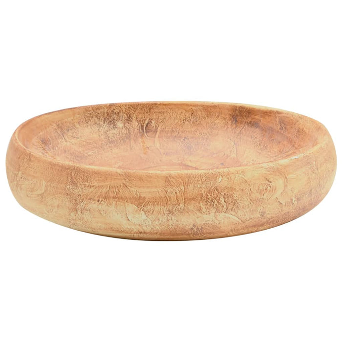Lavoar de blat, maro, 59x40x15 cm, ceramică, oval - WALTI WALTI